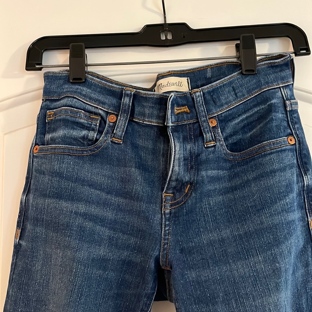 Madewell 8 inch skinny jeans . Size 25